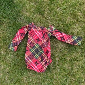 Louis Vuitton (look alike) body suit